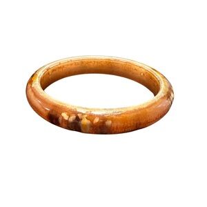 Brown resin bracelet